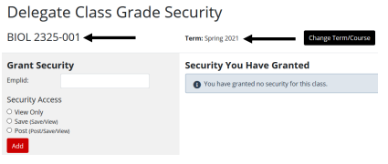CIS Screenshot Delegate Grade Security